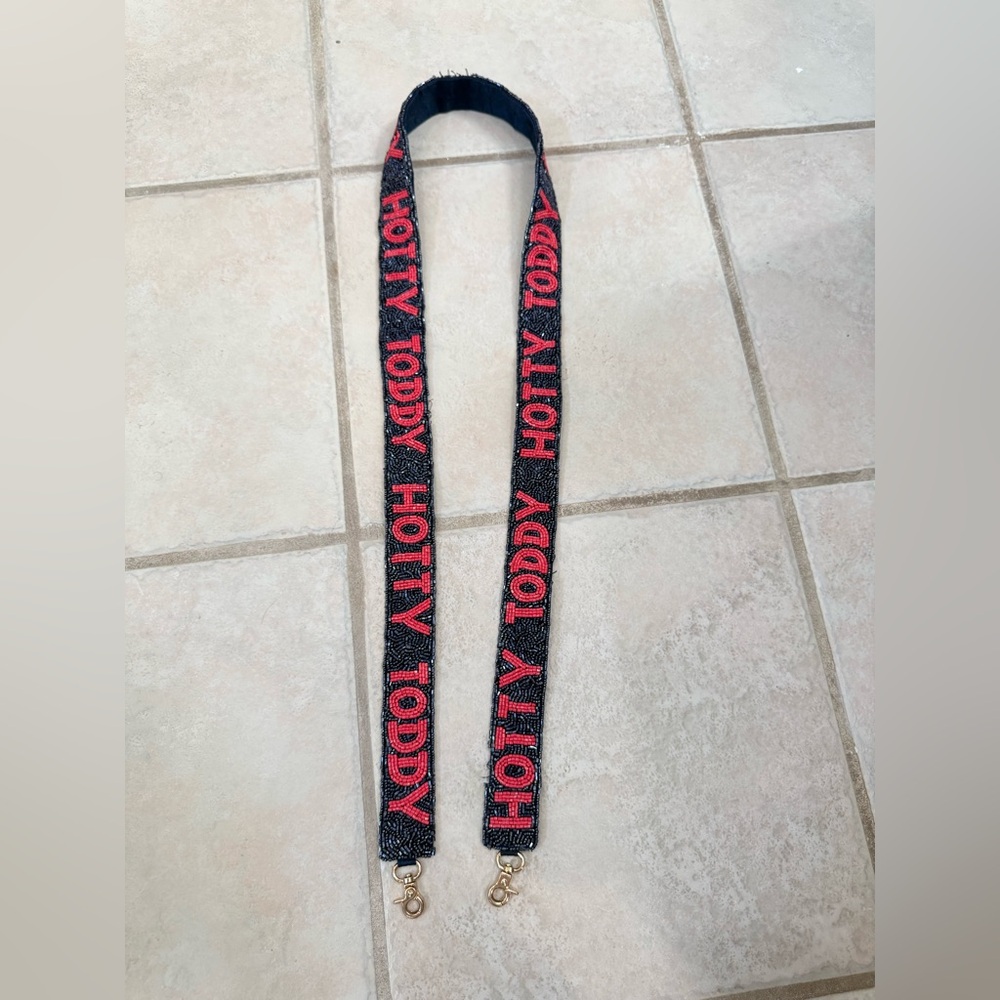 Ole Miss purse strap Hotty Toddy